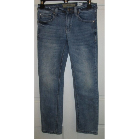 Penguin by Munsingwear Youth Girls Stretch Blue Denim Jeans Size 8 (25" X 23") - Picture 1 of 9